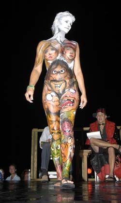 Body Painting 2005 photo - Duval Street, Key West